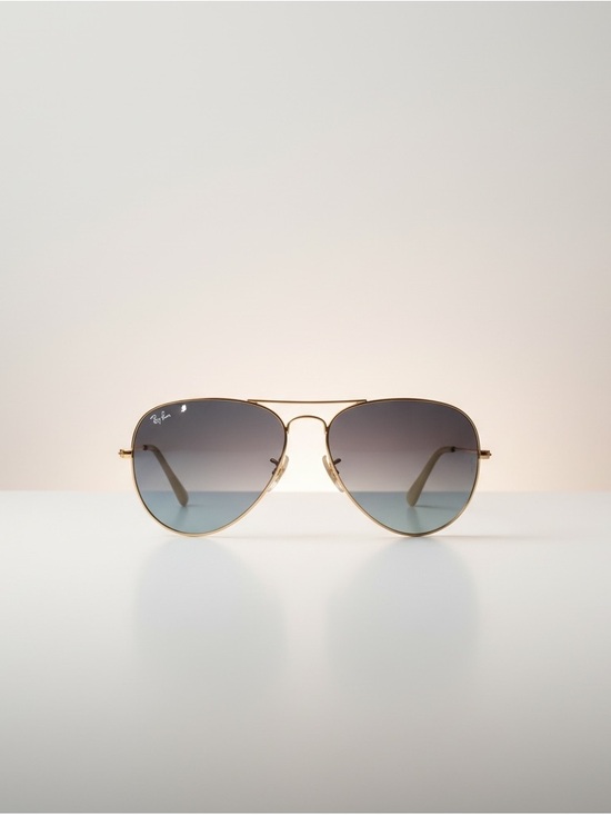 Ray-Ban Gold/ blue  001/32  Sunglasses RB3026 large main image 5